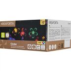 Гирлянда светодиодная лепесток Kreaforta Cinder на солнечных батареях 4.9 м цвет разноцветный