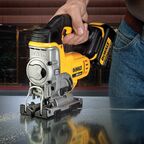 Аккумуляторный лобзик DEWALT DCS331M2, 18 В, 3000 ход/мин, 26 мм, с 2 АКБ 4 Ач и ЗУ, в кейсе (DCS331M2-QW)