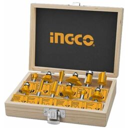 Набор фрез (12 шт; хв-к 8 мм) INGCO AKRT1211