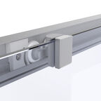 Душевой уголок Vegas-Glass 130x100 ZP+ZPV Protec h1900 130*100 07 crystalvision профиль матовый хром, стекло crystalvision
