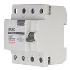 УЗО EKF Basic ВДТ-40 63А 3P+N тип AC 300 мА 4,5 кА (elcb-4-63-300e-sim)