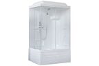 Душевая кабина Royal Bath 100х80 RB8100BP1-T-R стекло прозрачное, профиль сатин