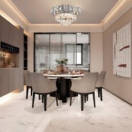Потолочная люстра каскадная хрустальная Arte Milano Sorrento-8109 378109/6/370 CR