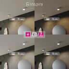 Спот светодиодный накладной влагозащищенный Inspire Tori 3 м² регулируемый белый свет цвет белое дерево