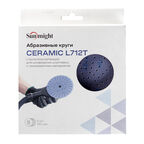 Диск шлифовальный Sunmight Ceramic d150 мм P500 на липучку пленочная основа (5 шт.)