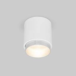 Накладной светильник светодиодный 10W белый/серебро Elektrostandard Cors 25032/LED