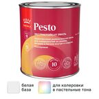 Эмаль Tikkurila Pesto 10 матовая цвет белый 0.9 л