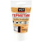 Герметик VGT силиконизированный, водостойкий 125 мл. венге 1 шт. 160 гр