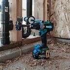 Дрель-шуруповерт аккумуляторная ударная бесщеточная Makita XGT BL HP001GZ, 40 В Li-ion, без АКБ и ЗУ