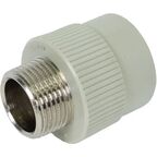 Муфта комбинированная FV-Plast 1"x32 мм НР полипропилен 215032