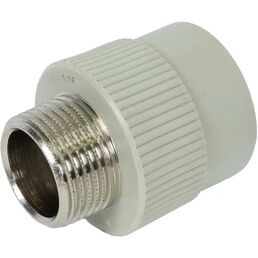 Муфта комбинированная FV-Plast 1"x32 мм НР полипропилен 215032