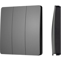 INTELLIGENT ARLIGHT Кнопочная панель KINETIC-801-22-3G-WP-SUF Grey (No battery, IP67, 433Mhz) (IARL, IP67 Пластик, 3 года) 051680 Arlight