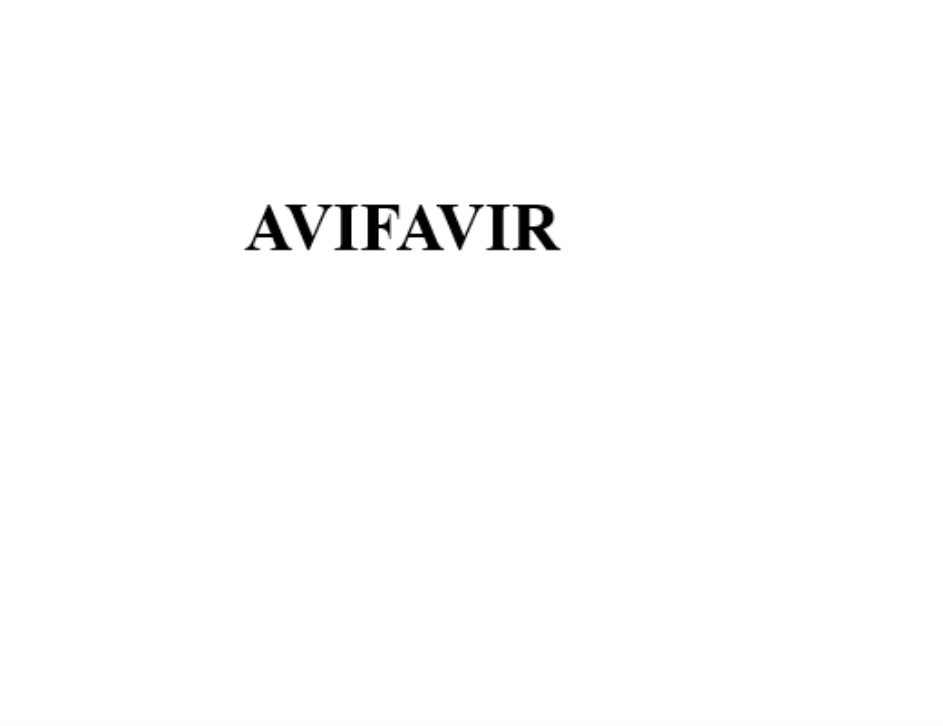 AVIFAVIR