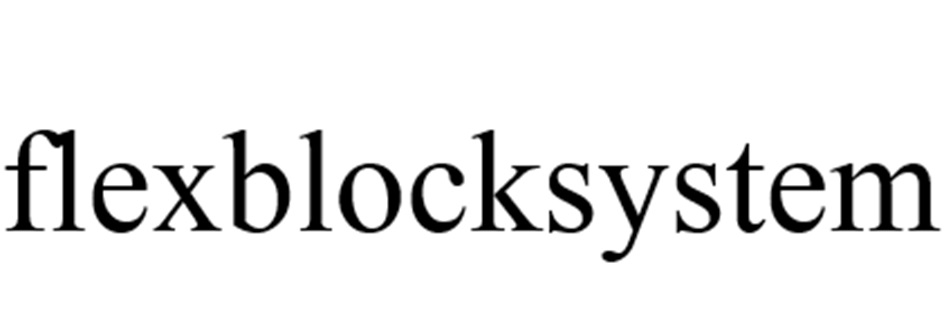 flexblocksystem