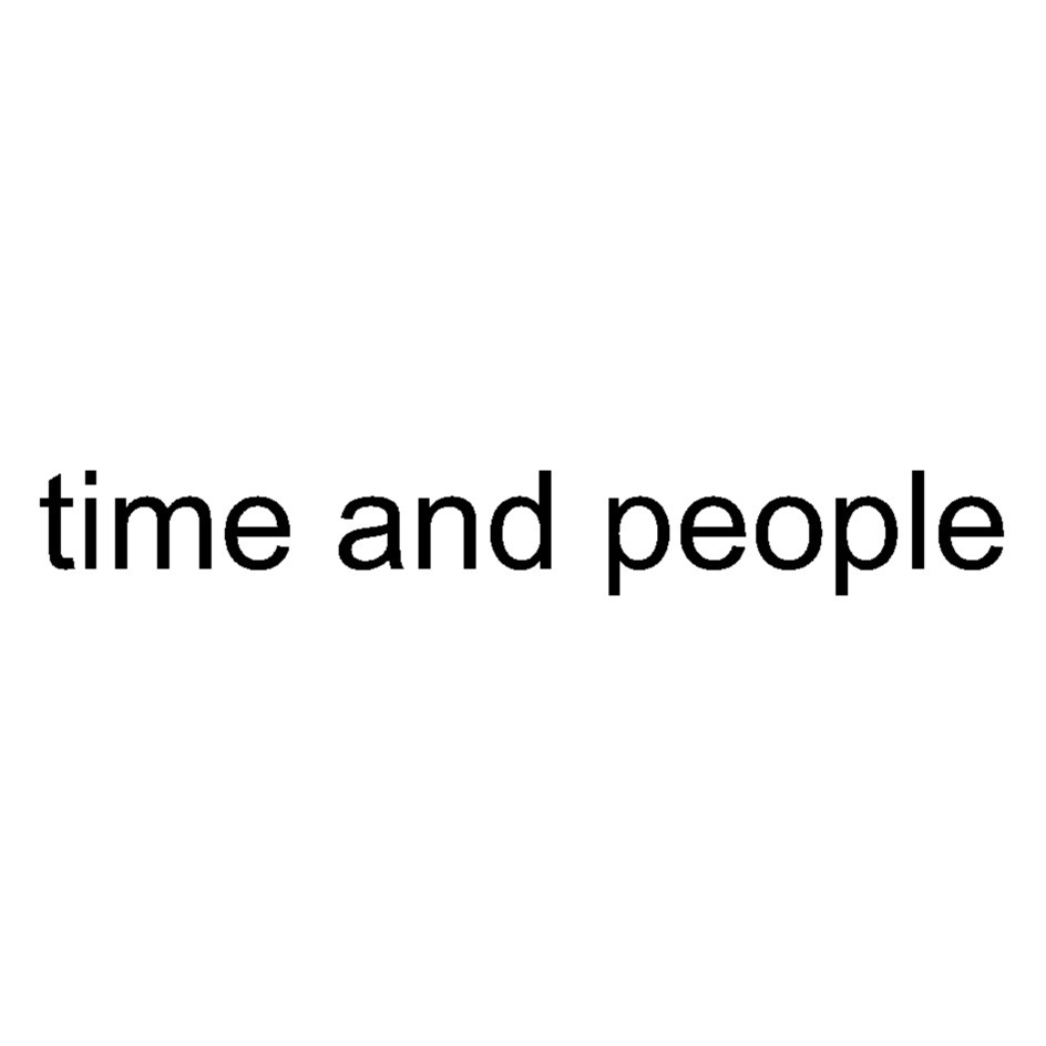 time and people