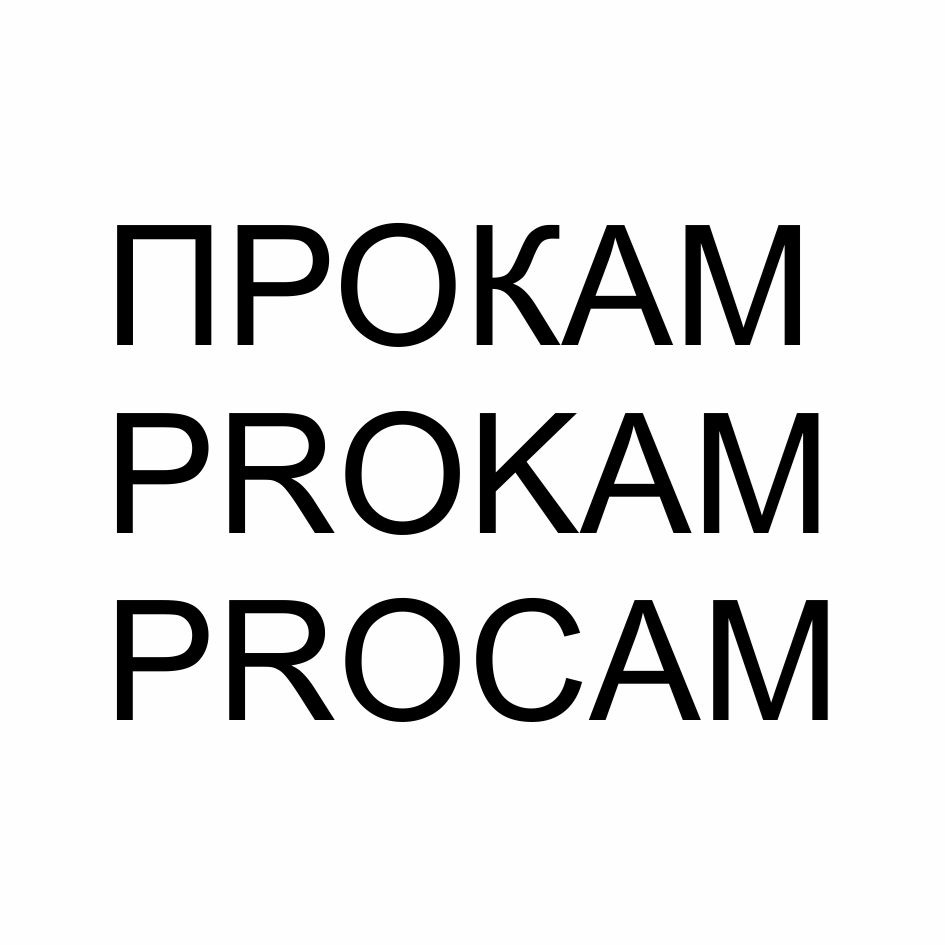 ПРОКАМ PROKAM PROCAM