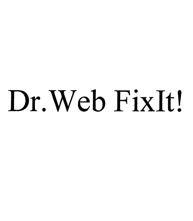 Dr. Web FixIt