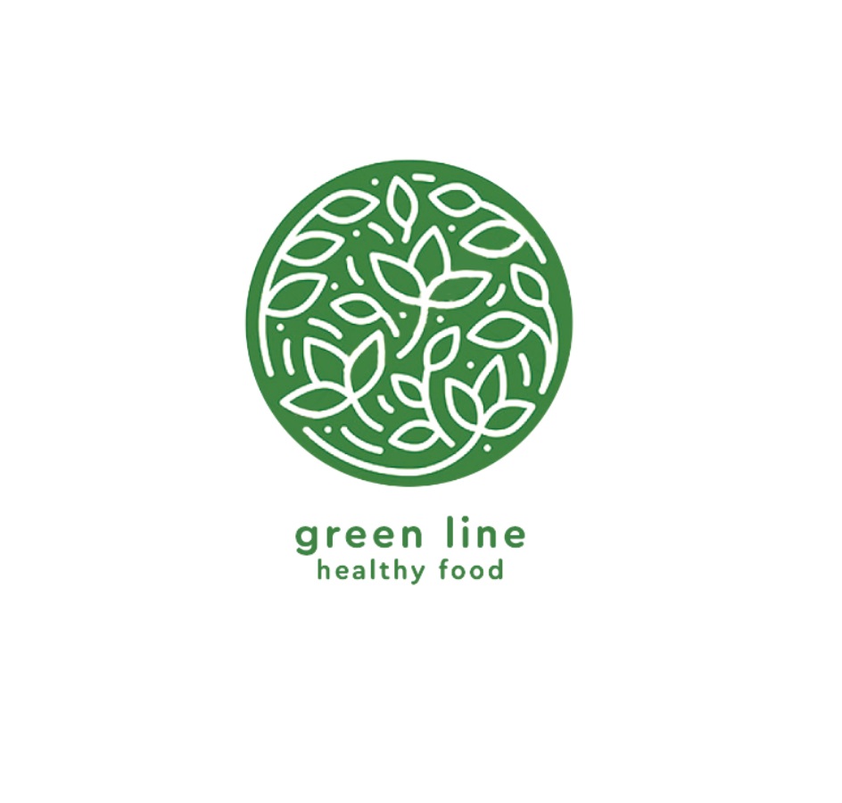 healthy food  green line