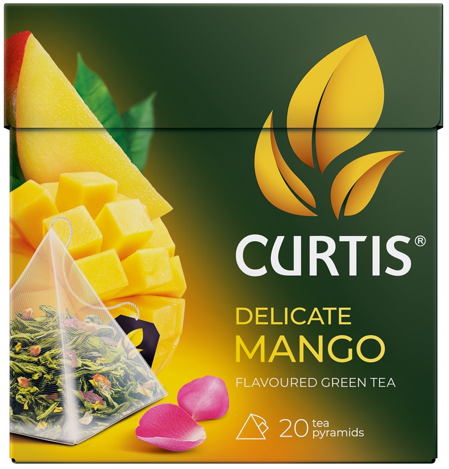 CURTIS"  REAVOURED GREEN TEA  B 2O Faeyaramids
